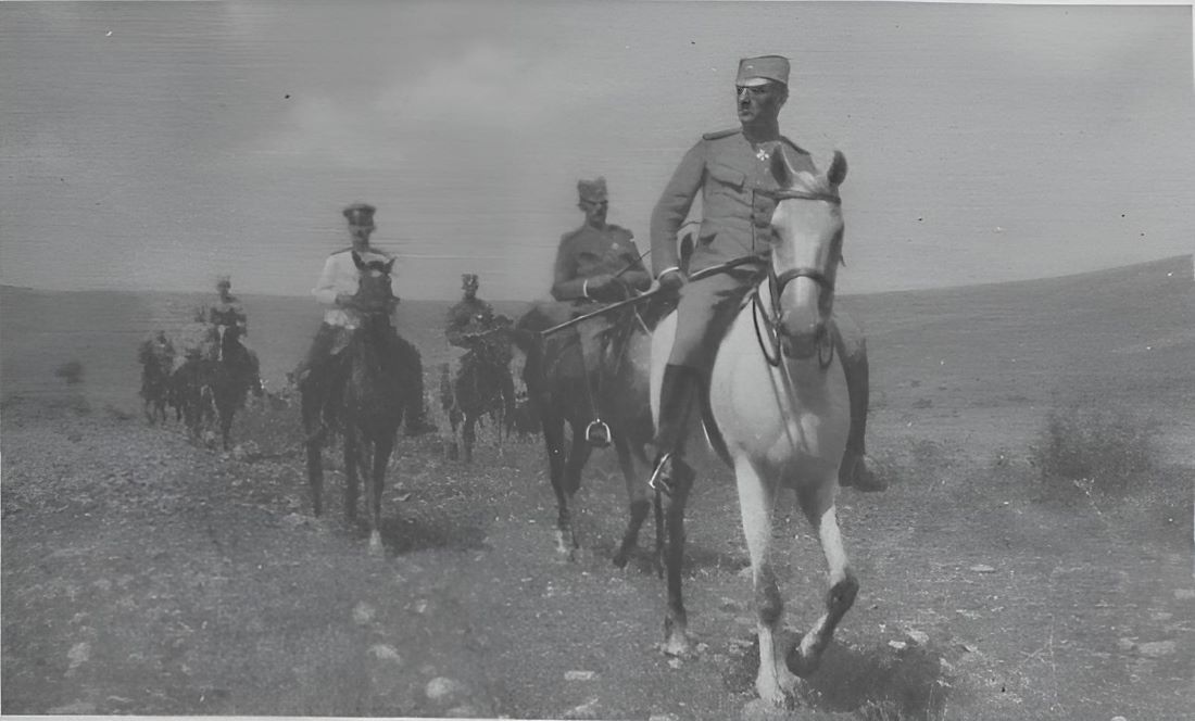 Alexander Karadjordjević on the Salonika Front in 1916