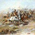The Battle of Little Bighorn by Charles Marion Russell