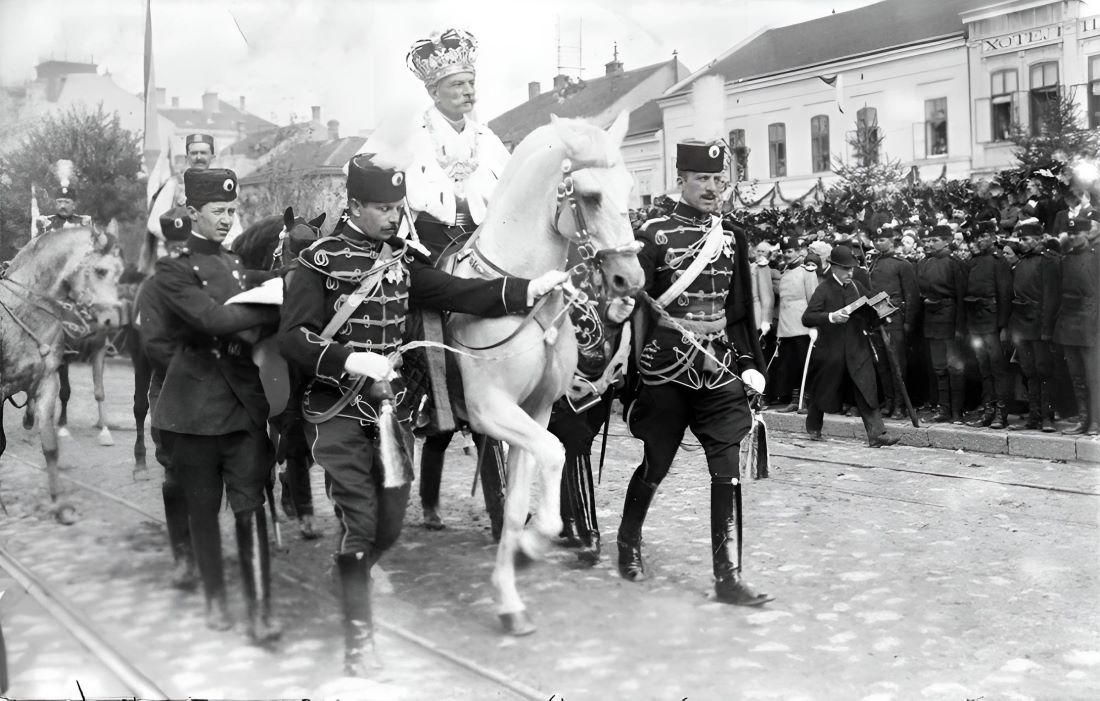 The Coronation of King Peter I Karađorđević in 1904