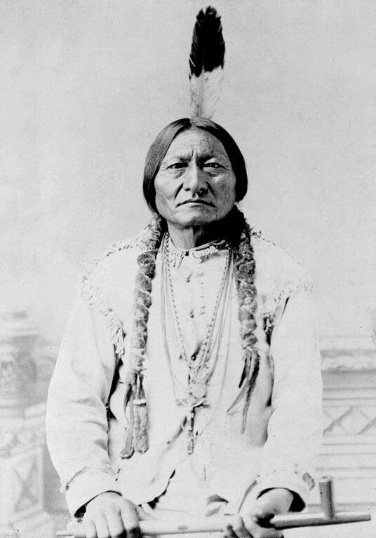 Sitting Bull, a Hunkpapa Lakota chief and holy man, c. 1831 – December 15, 1890.