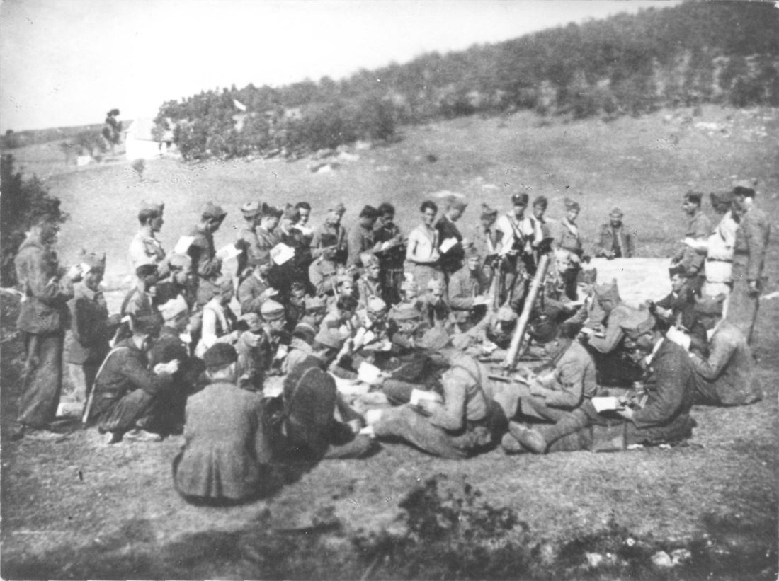 Kozara Partisans in 1942.