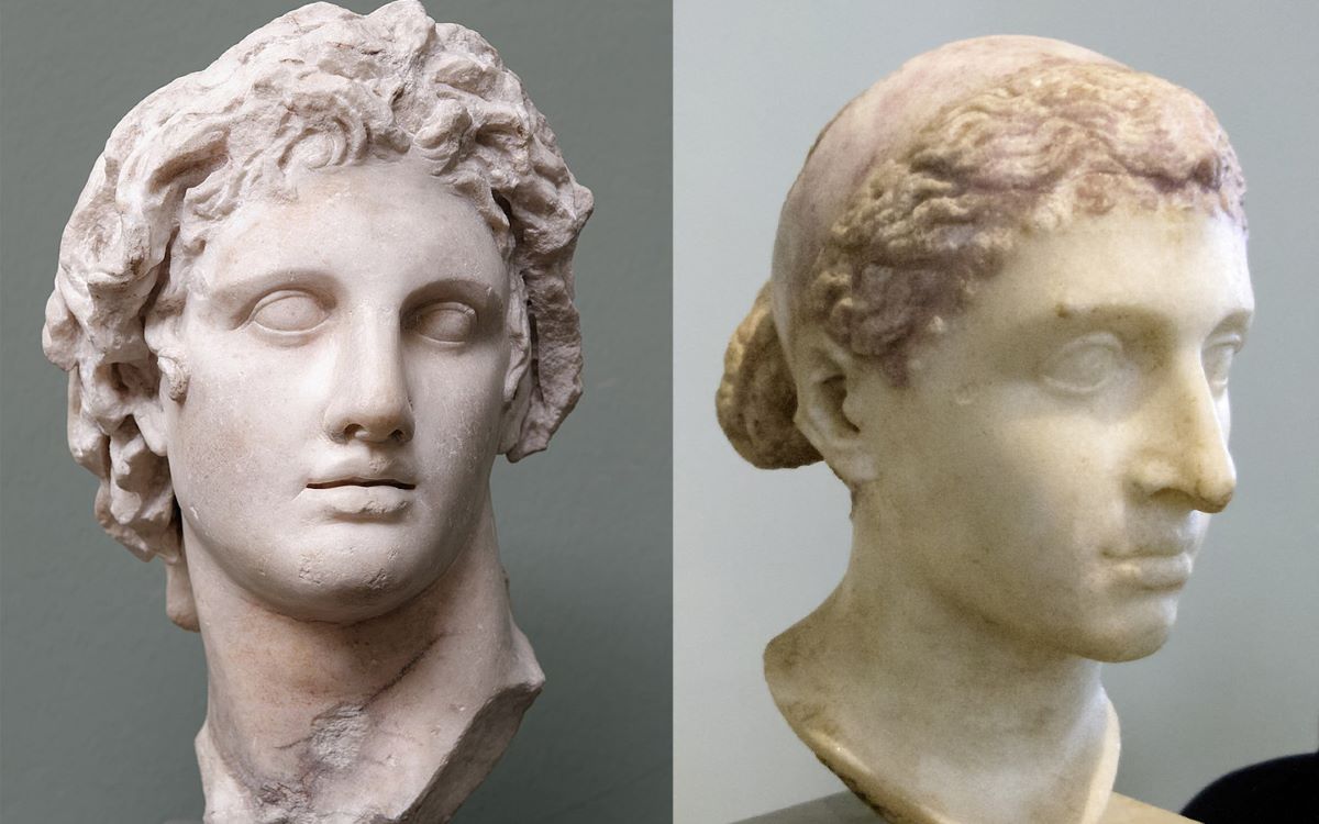 Alexander the Great and Cleopatra
