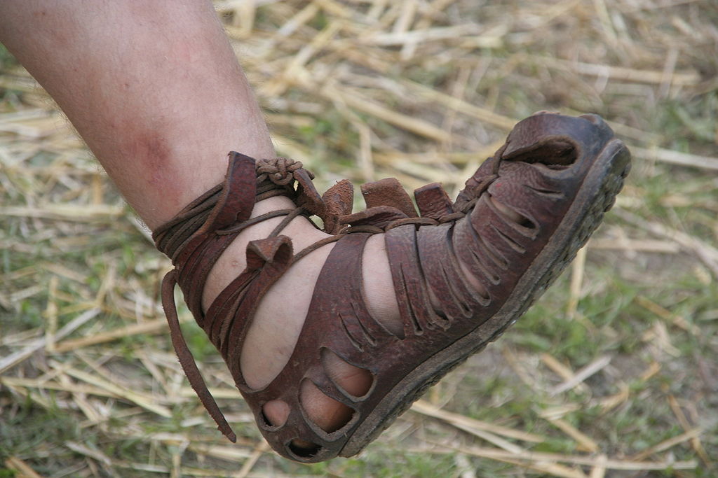 Caligae - the shoe of Roman soldiers.