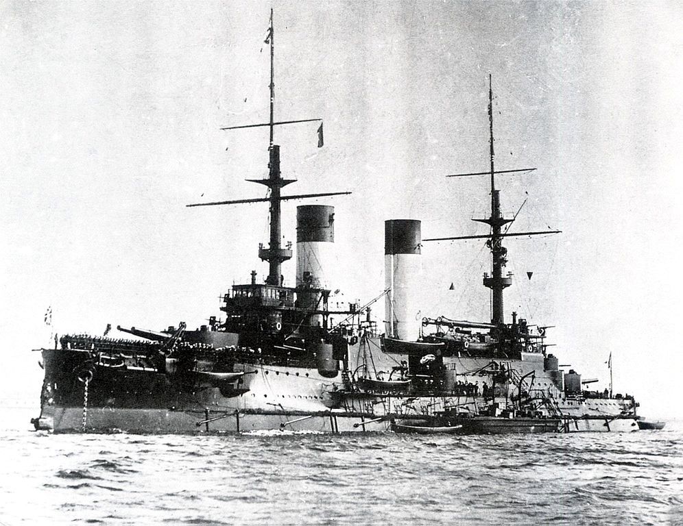 Russian battleship Knyaz Suvorov