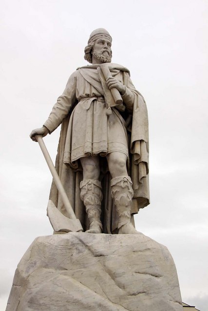 Statue of Alfred the Great at Wantage, Oxfordshire