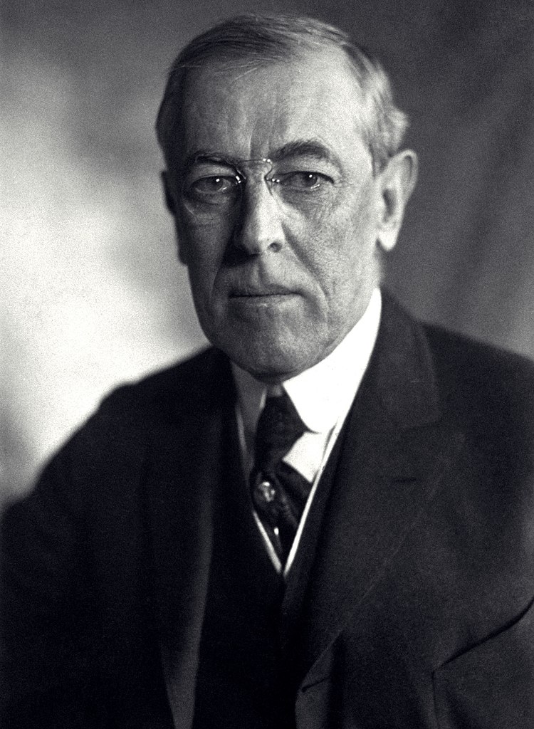 Thomas Woodrow Wilson (December 28, 1856 – February 3, 1924)