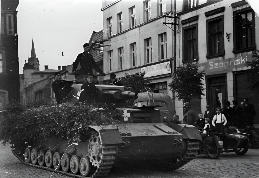 Panzer IV during the invasion of Poland in 1939.