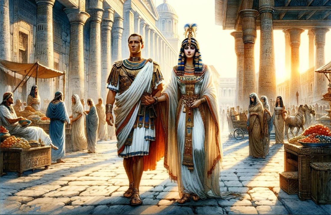 Did Cleopatra marry her brother?