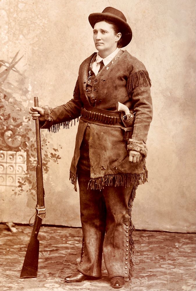 Calamity Jane around 1880