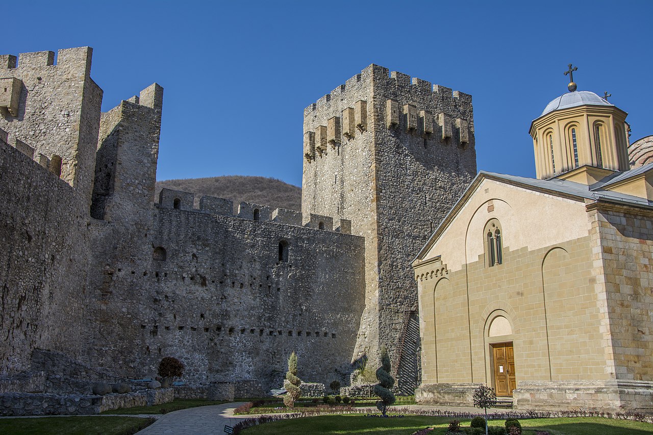 Manasija Monastery with its fortification