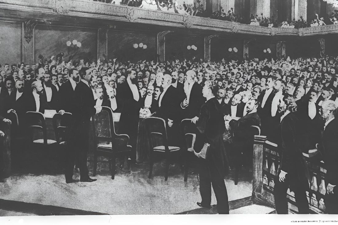 The First Zionist Congress (1897) in Basel, Switzerland