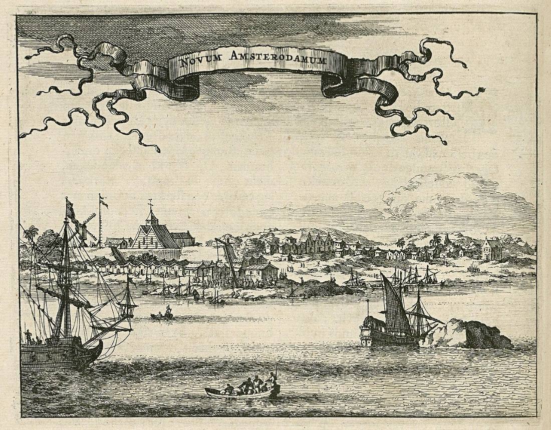 View of New Amsterdam
