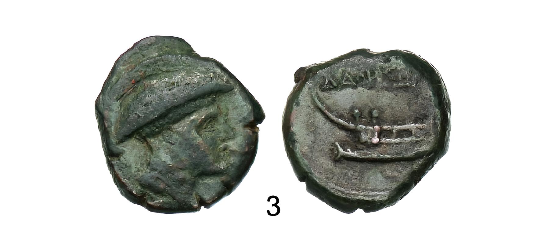Coins minted by the inhabitants of Daorson