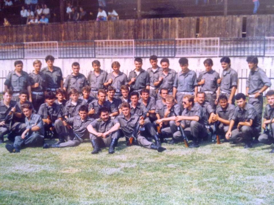 Members of the military police of the 11th Dubica Brigade