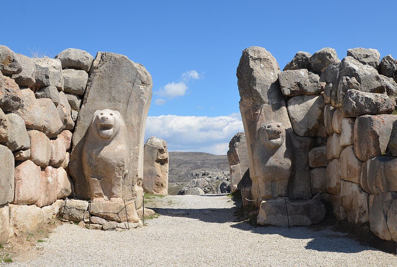 Hattusa -The Lion Gate in the south-west