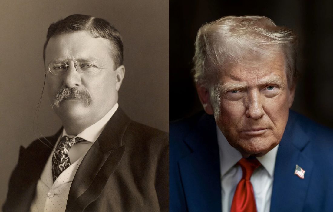 Theodore Roosevelt 26th President of the United States Donald Trump 45th and 47th President of the United States