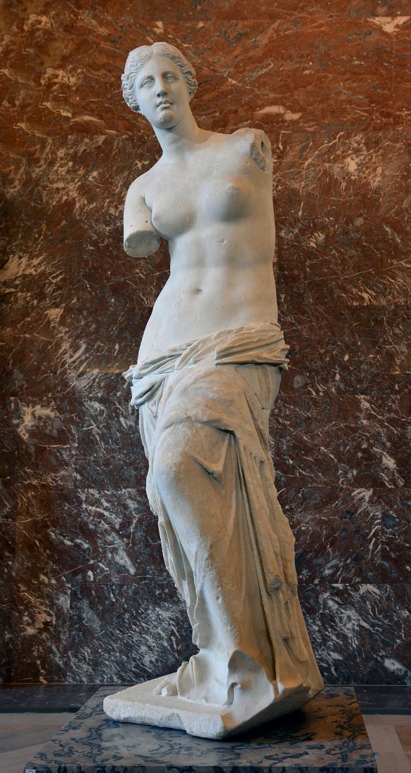 The Venus de Milo or Aphrodite of Melos
