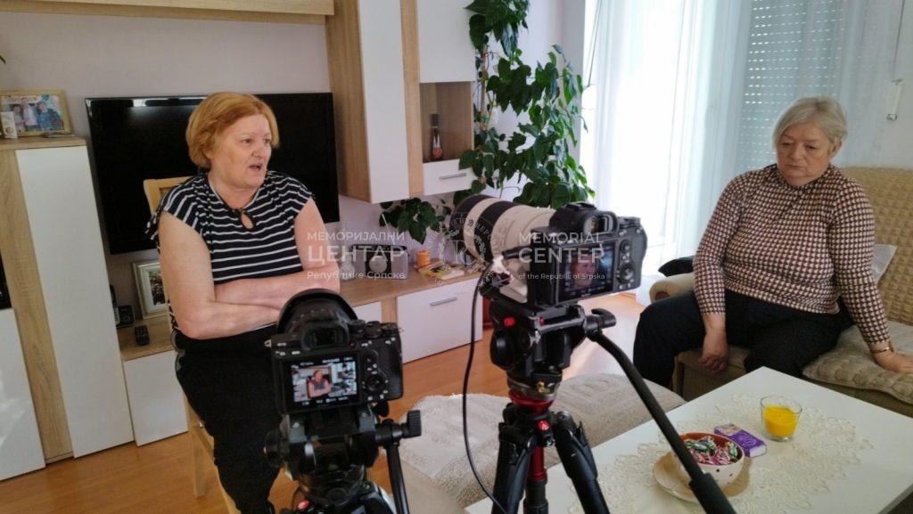 Oral History Recording for the Memorial Center of the Republic of Srpska Project