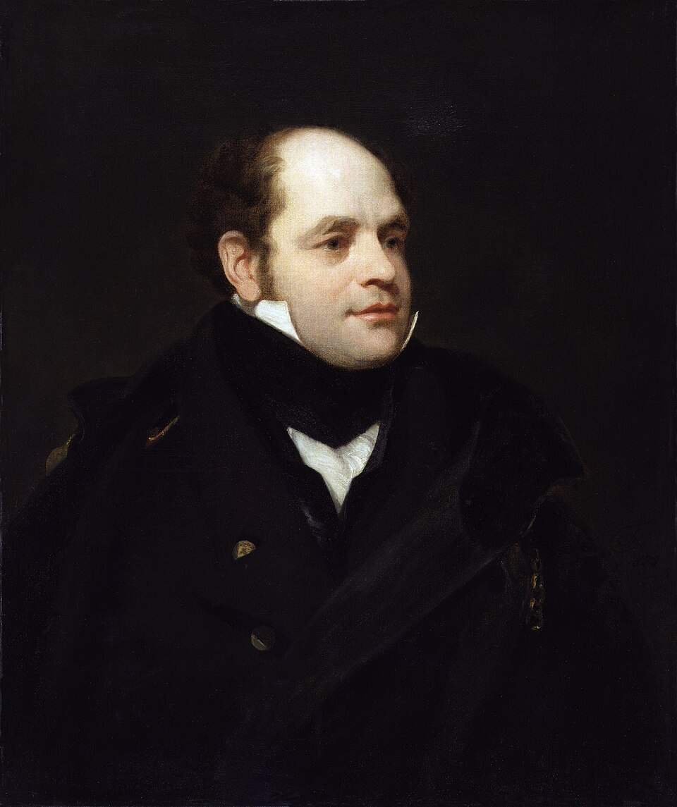 Portrait of John Franklin by Thomas Phillips, 1828